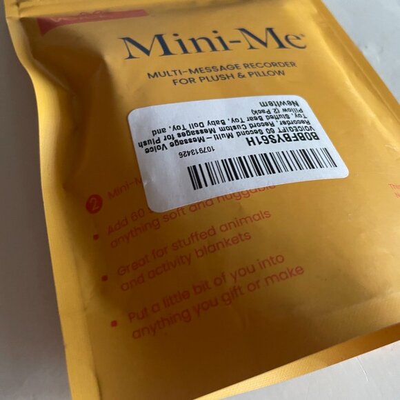 VoiceGift Mini-Me Multi-Message Recorder - Picture 3 of 7